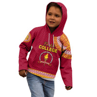 Tonga School Beulah College Kid Hoodie Tribal Pattern LT6 - Polynesian Pride
