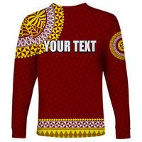 Tonga School Ha'apai High School Long Sleeve Shirt Tribal Pattern LT6 - Polynesian Pride