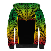 Custom Vanuatu Sherpa Hoodie Pround To Be A Ni-Van LT6 - Polynesian Pride
