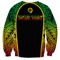 Custom Vanuatu Sweatshirt Pround To Be A Ni-Van LT6 - Polynesian Pride