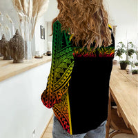 Custom Vanuatu Women Casual Shirt Pround To Be A Ni-Van LT6 - Polynesian Pride
