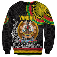 Vanuatu Sweatshirt Melanesian Festival LT6 Unisex Black - Polynesian Pride