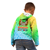 Melanesian Festival 2023 Kid Hoodie Fest'Napuan Colorful Style LT6 - Polynesian Pride