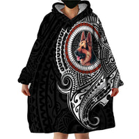 Polynesian German Shepherd Dog Wearable Blanket Hoodie Dog In My Heart LT6 - Polynesian Pride