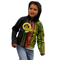 Custom Vanuatu Kid Hoodie Polynesian Tribal LT6 - Polynesian Pride