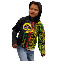 Custom Vanuatu Kid Hoodie Polynesian Tribal LT6 - Polynesian Pride