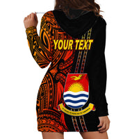 Custom Kiribati Hoodie Dress Polynesian Tribal LT6 - Polynesian Pride