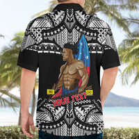 (Custom Personalised) Samoa Pride Hawaiian Shirt Tribal Patterns Black LT6 - Polynesian Pride