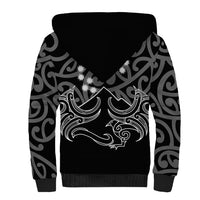 Matariki New Zealand Sherpa Hoodie Maori New Year White LT6 - Polynesian Pride