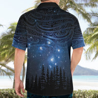 Matariki Te Tau Hou Māori Hawaiian Shirt New Zealand Starry Sky LT7 - Polynesian Pride