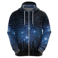 Matariki Te Tau Hou Māori Hoodie New Zealand Starry Sky
