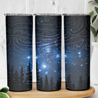 Matariki Te Tau Hou Māori Skinny Tumbler New Zealand Starry Sky