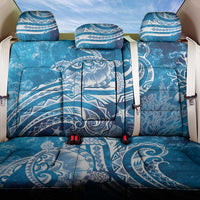 World Ocean Day Polynesian Pattern Back Car Seat Cover Crystal Waves LT7 One Size Blue - Polynesian Pride