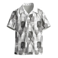 Aloha Hawaii Vintage Kahili Pa'a Lima Kid Hawaiian Shirt Palaka Print Hinahina LT7 - Polynesian Pride