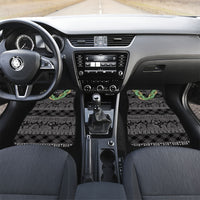 Hawai'i Paniolo Maile Twisted Lei Car Mats Obsidian Black
