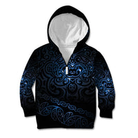 New Zealand Matariki Kid Hoodie Cosmic Style LT7 Zip Hoodie Galaxy - Polynesian Pride