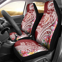 Aloha Hawaii Island Personalized Car Seat Cover Crimson Dreamy Turtle