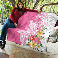 Aloha Maui Island Personalized Quilt Rose Dreamy Turtle