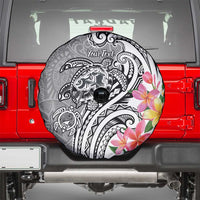 Aloha Kahoolawe Island Personalized Spare Tire Cover Ashen Dreamy Turtle