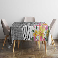 Aloha Kahoolawe Island Personalized Tablecloth Ashen Dreamy Turtle