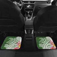 Aloha Molokai Island Personalized Car Mats Sage Dreamy Turtle