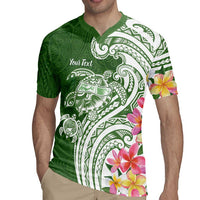 Aloha Molokai Island Personalized Rugby Jersey Sage Dreamy Turtle