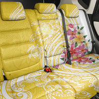 Aloha Oahu Island Personalized Back Car Seat Cover Yellow Dreamy Turtle