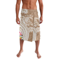 Aloha Ni’ihau Island Personalized Lavalava Beige Dreamy Turtle