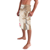 Aloha Ni’ihau Island Personalized Lavalava Beige Dreamy Turtle