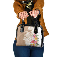 Aloha Ni’ihau Island Personalized Shoulder Handbag Beige Dreamy Turtle