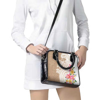 Aloha Ni’ihau Island Personalized Shoulder Handbag Beige Dreamy Turtle