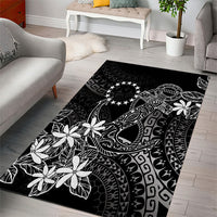 Black Kuki Airani Tapakau Area Rug Tribal Anchor Mix Tiare