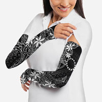 Black Kuki Airani Tapakau Arm Sleeves Tribal Anchor Mix Tiare