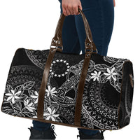 Black Kuki Airani Tapakau Travel Bag Tribal Anchor Mix Tiare