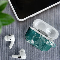 Teal Kuki Airani Tapakau AirPods Case Tribal Anchor Mix Tiare