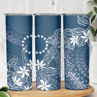 Navy Kuki Airani Tapakau Skinny Tumbler Tribal Anchor Mix Tiare