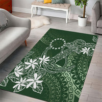 Sage Green Kuki Airani Tapakau Area Rug Tribal Anchor Mix Tiare