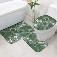 Sage Green Kuki Airani Tapakau Bathroom Set Tribal Anchor Mix Tiare