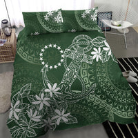Sage Green Kuki Airani Tapakau Bedding Set Tribal Anchor Mix Tiare