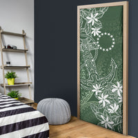 Sage Green Kuki Airani Tapakau Door Cover Tribal Anchor Mix Tiare