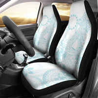 Turquoise Kuki Airani Tapakau Car Seat Cover Tribal Anchor Mix Tiare