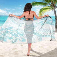 Turquoise Kuki Airani Tapakau Sarong Tribal Anchor Mix Tiare