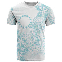 Turquoise Kuki Airani Tapakau T Shirt Tribal Anchor Mix Tiare