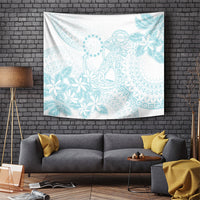Turquoise Kuki Airani Tapakau Tapestry Tribal Anchor Mix Tiare