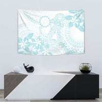 Turquoise Kuki Airani Tapakau Tapestry Tribal Anchor Mix Tiare