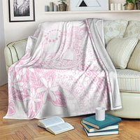 Candy Pink Kuki Airani Tapakau Blanket Tribal Anchor Mix Tiare
