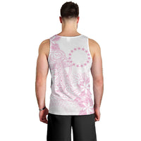 Candy Pink Kuki Airani Tapakau Men Tank Top Tribal Anchor Mix Tiare
