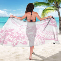 Candy Pink Kuki Airani Tapakau Sarong Tribal Anchor Mix Tiare