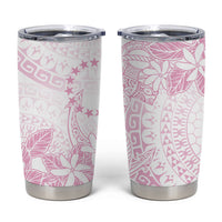 Candy Pink Kuki Airani Tapakau Tumbler Cup Tribal Anchor Mix Tiare