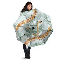 Hawaii Kaho'olawe Island Flowers Lei Umbrella Silver Hinahina Kū Kahakai